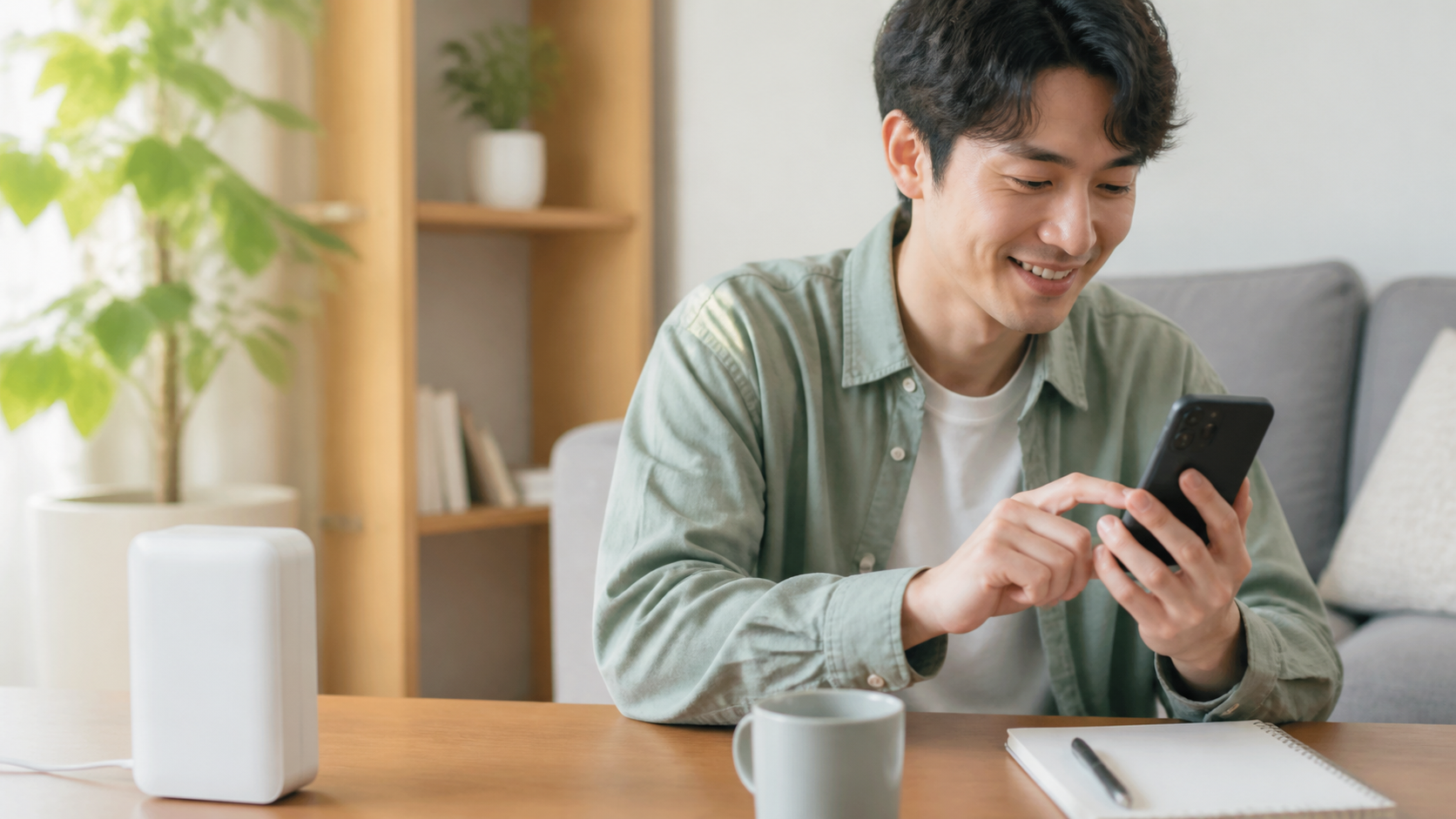 WiMAX記事の利用イメージ｜速度制限中にWi-Fiへつなぐとどうなる？スマホ回線との違いを解説