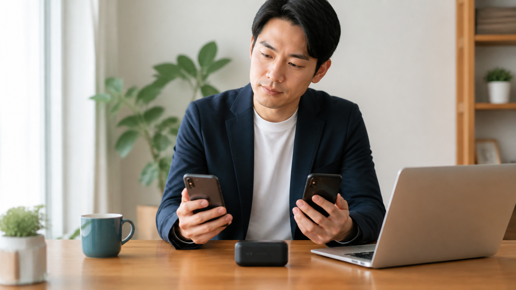 WiMAX記事の利用イメージ｜デュアルSIMとWiMAXはどう使い分ける？予備回線の選び方