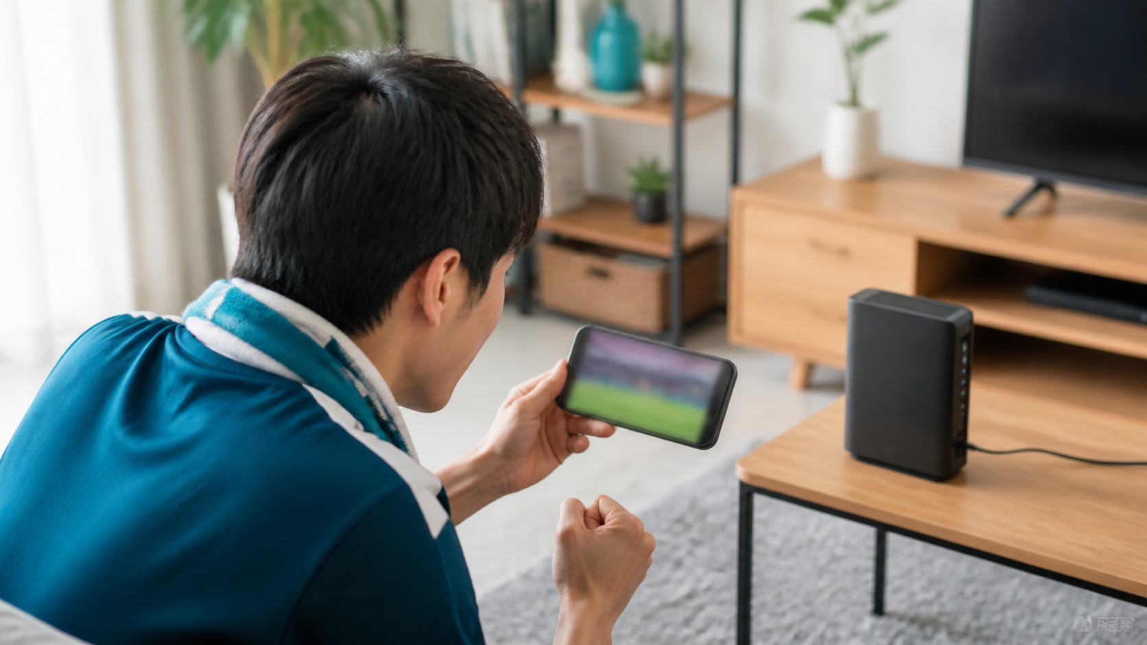 WiMAX記事の利用イメージ｜通信制限を避けてスマホでライブ配信を見るには？Wi-Fiの選び方
