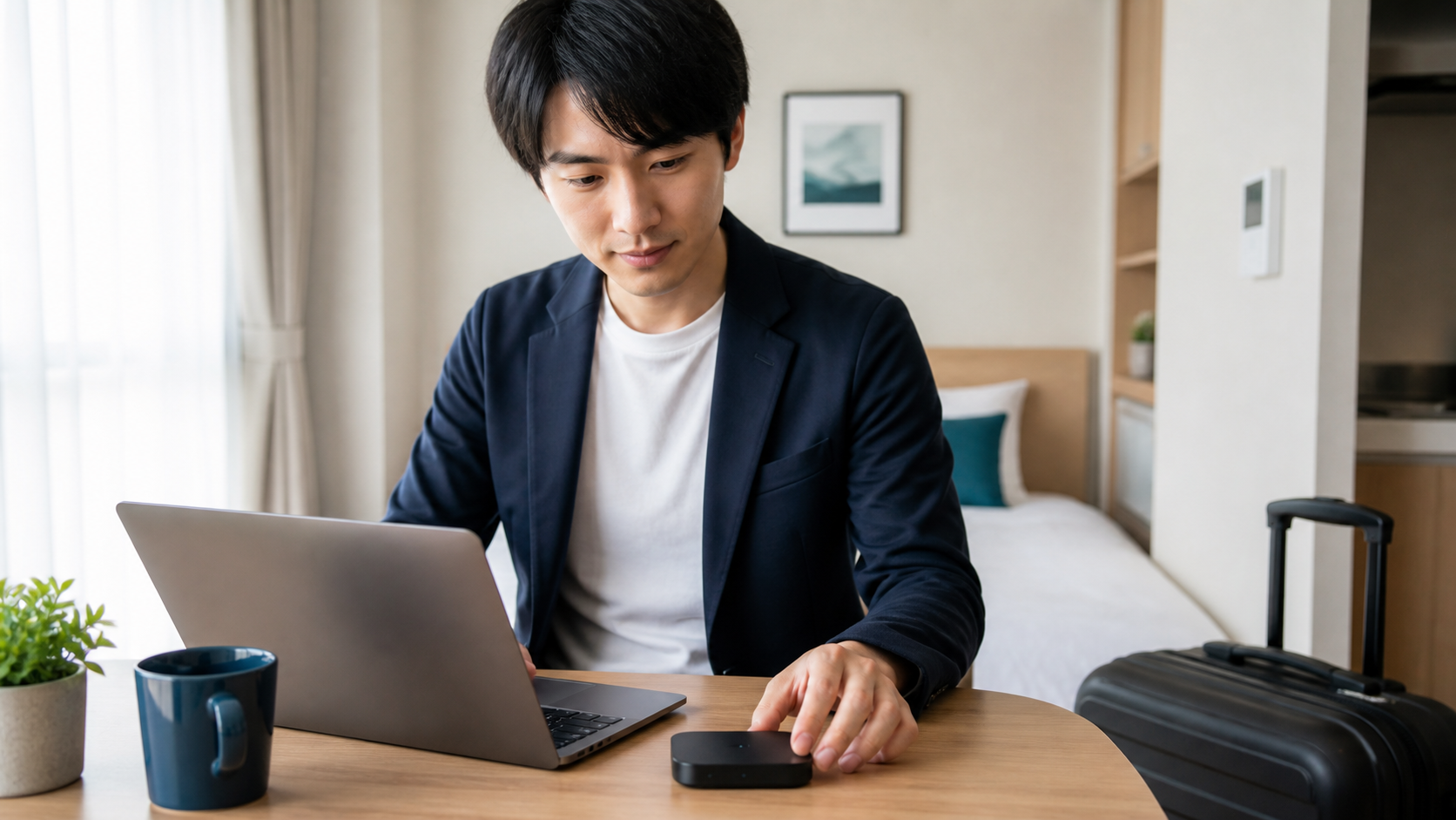 WiMAX記事の利用イメージ｜マンスリーマンションのWi-Fiはどうする？短期滞在でWiMAXを選ぶ基準